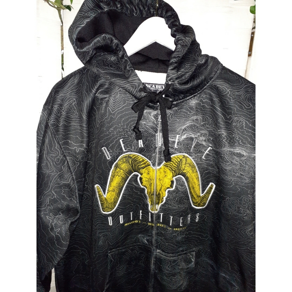 Deadeye Outfitters The Golden Zip-up Hoodie - Picture 13 of 16